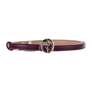 Gucci Skinny Leather Belt